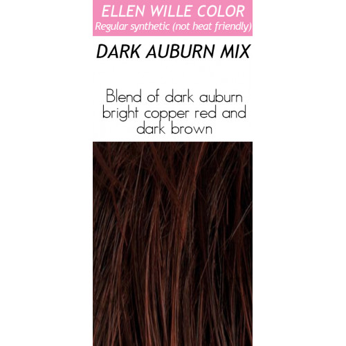  
Color Choices: Dark Auburn Mix